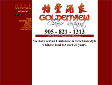 Tablet Screenshot of goldenview.ca